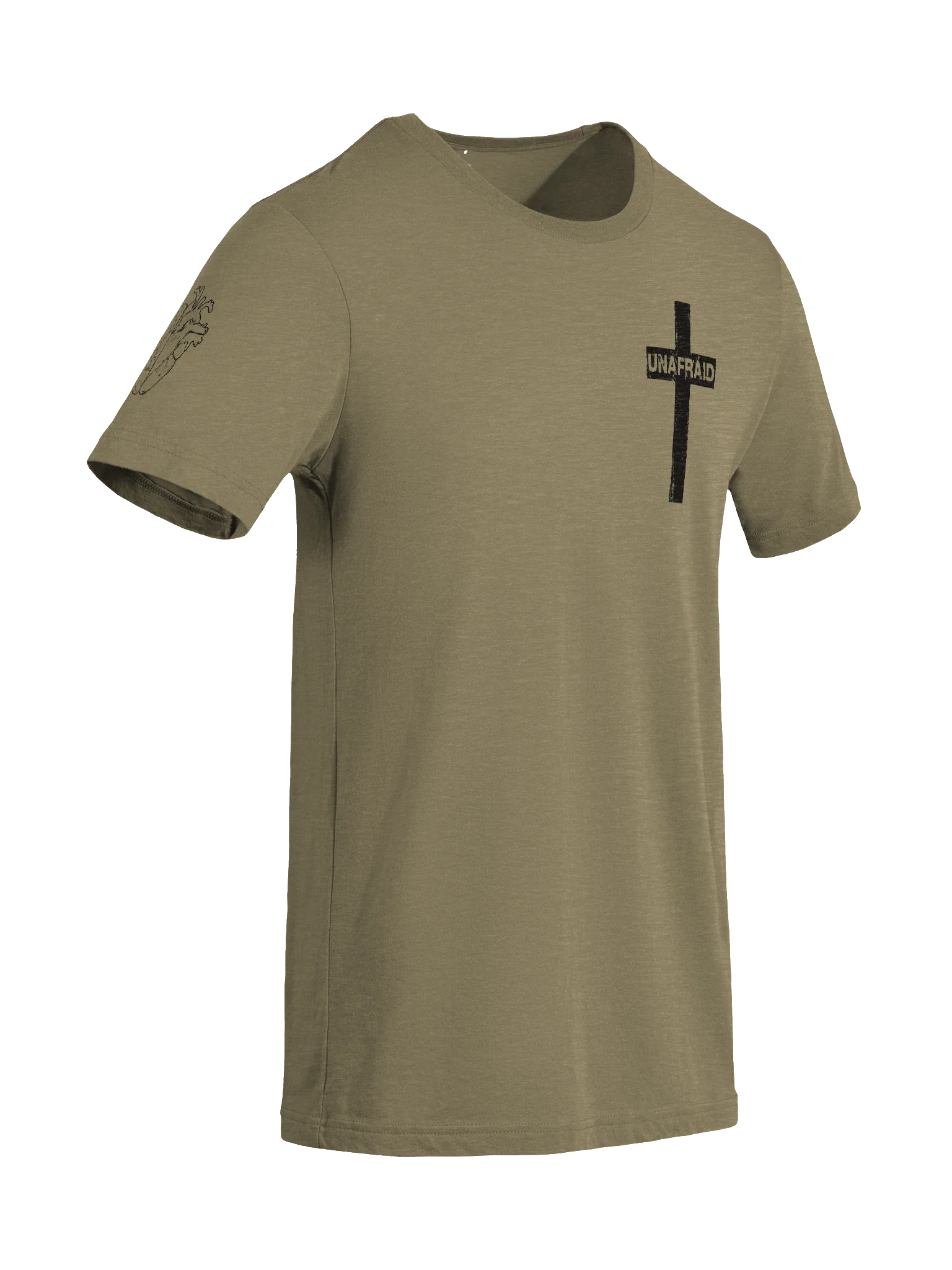 UNAFRAID Warrior Cross T-Shirt product image (9)