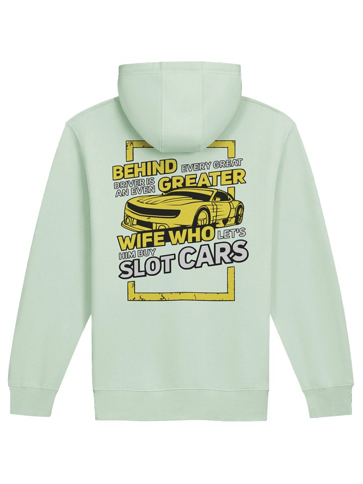 Behind Every Great Driver Zip Hoodie – Slot Car Wife Edition product image (7)