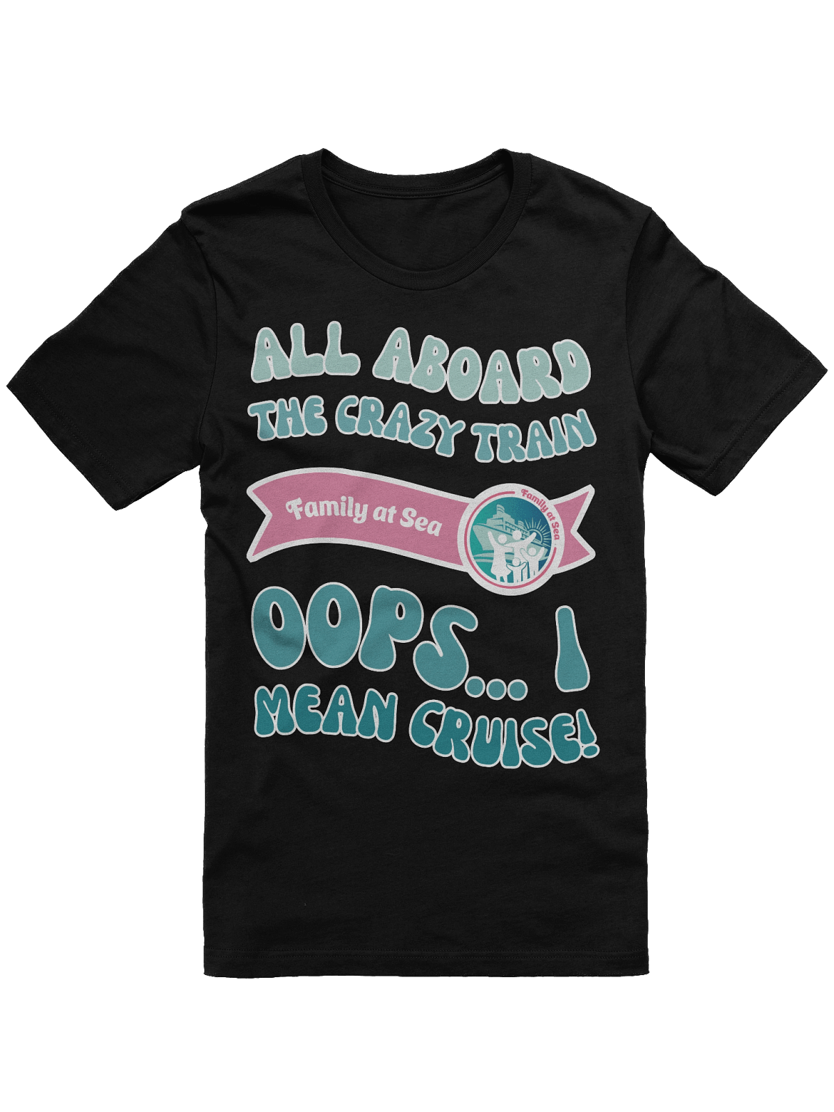Unisex - All Aboard the Crazy Train - Softblend T-Shirt | Family at Sea ...