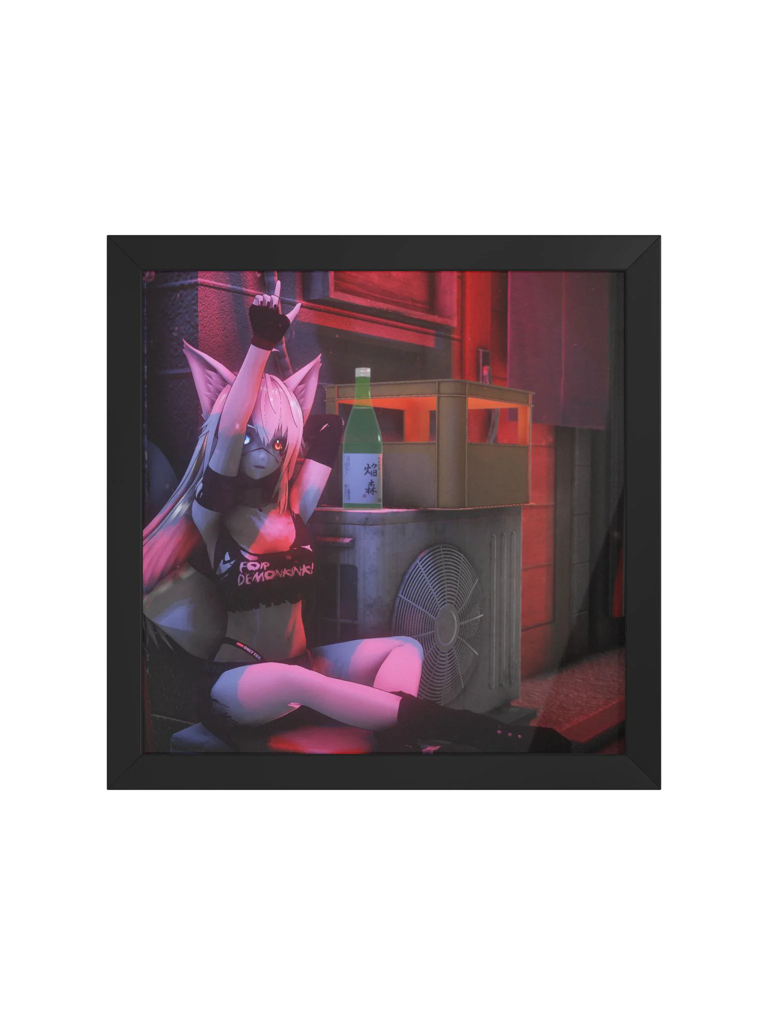 【VIXWYTCH】Neon Alley Framed Poster product image (1)