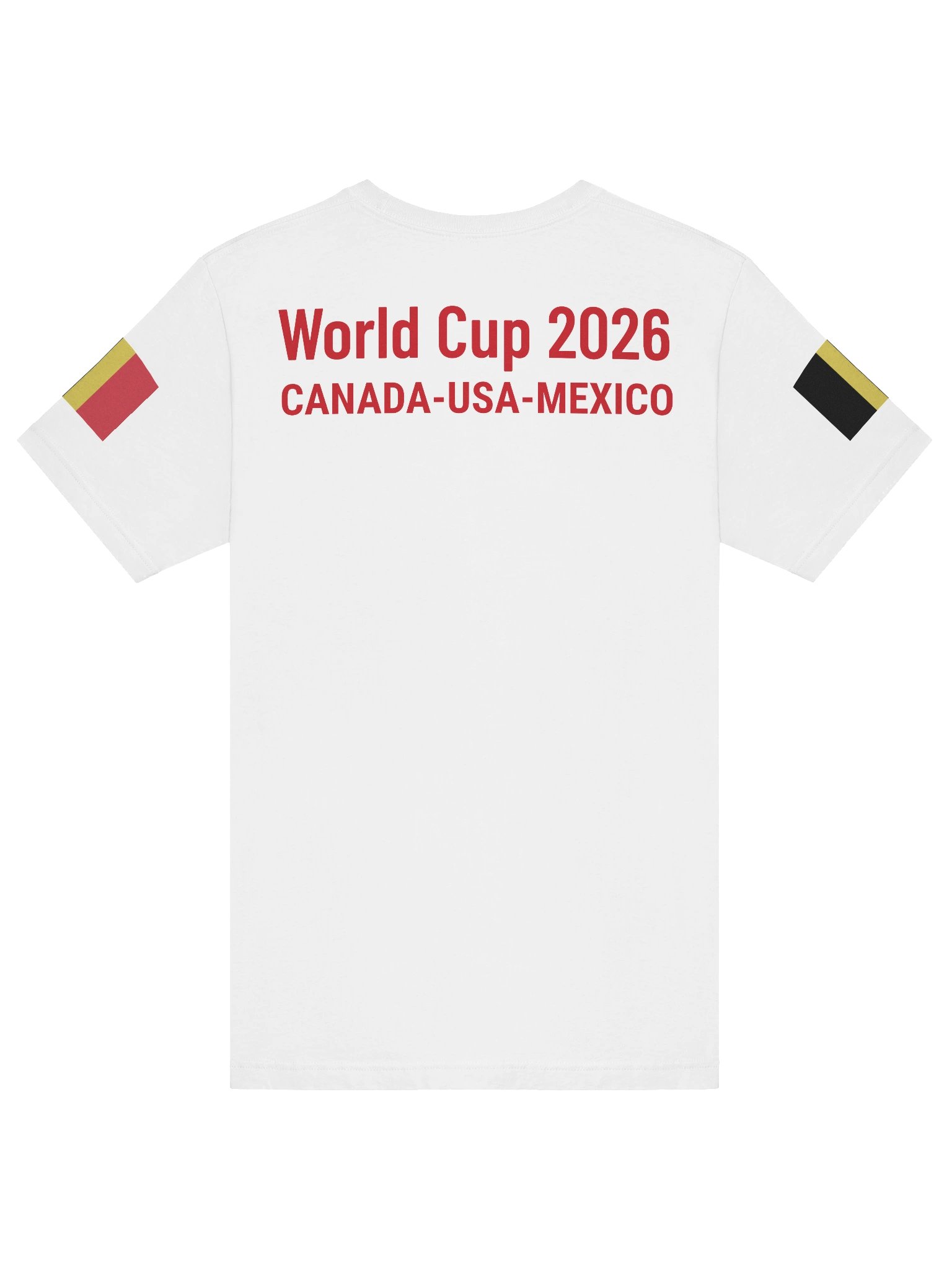 Belgium 2026 World Cup Flag Tee- Premium Unisex T-Shirt product image (47)