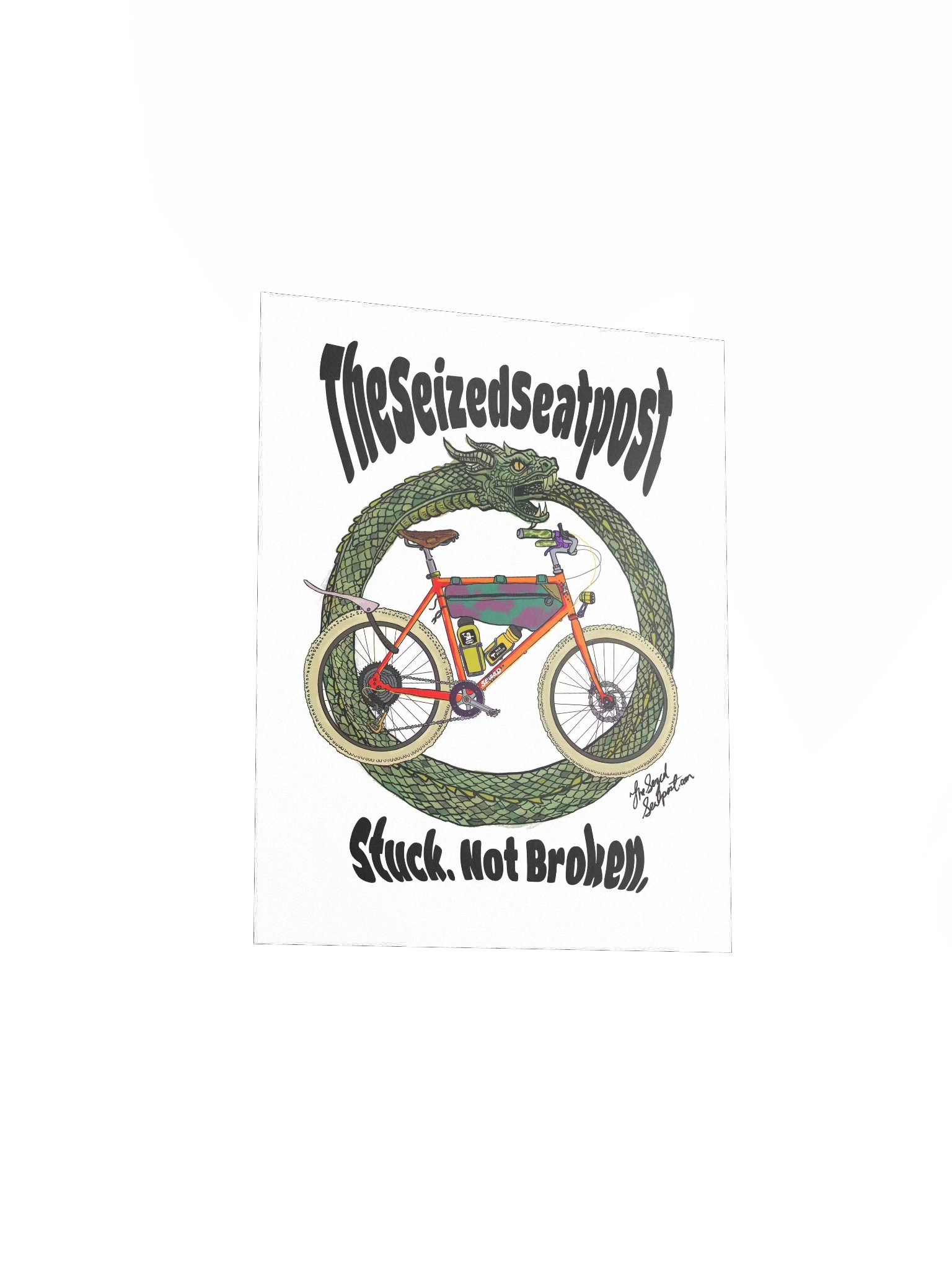 Ouroboros Matte Poster Prints product image (1)