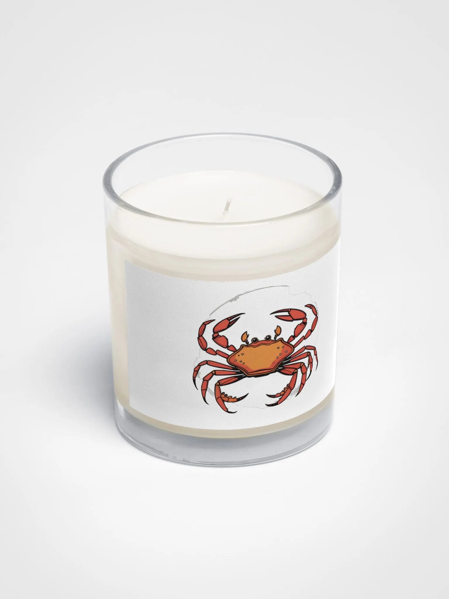 Cartoon Crab Soy Wax Candle product image (2)