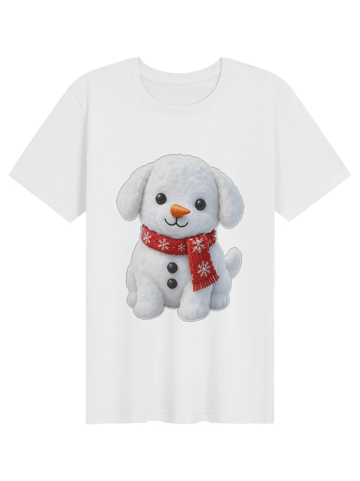 Cutie Snow Dog Tee product image (1)