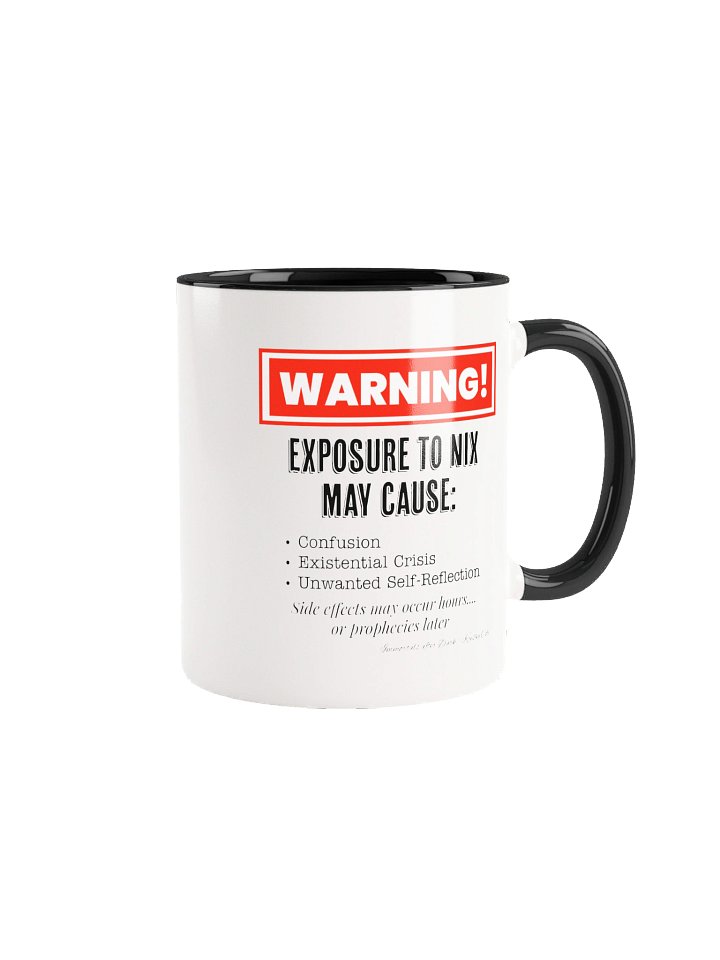Nix Exposure Warning Mug product image (1)