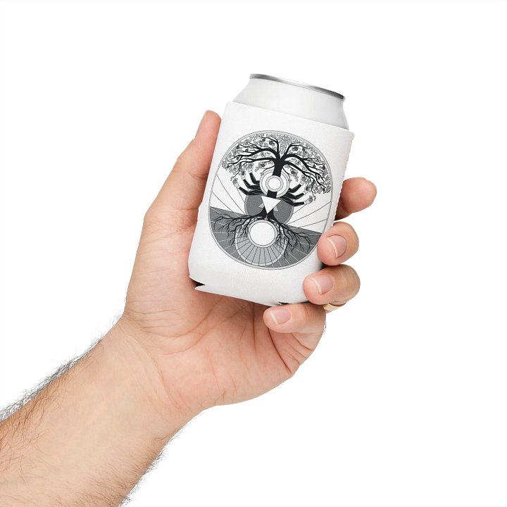 Coozies - Regular & Slim - Tree of Psyche (Origional B&W) product image (2)