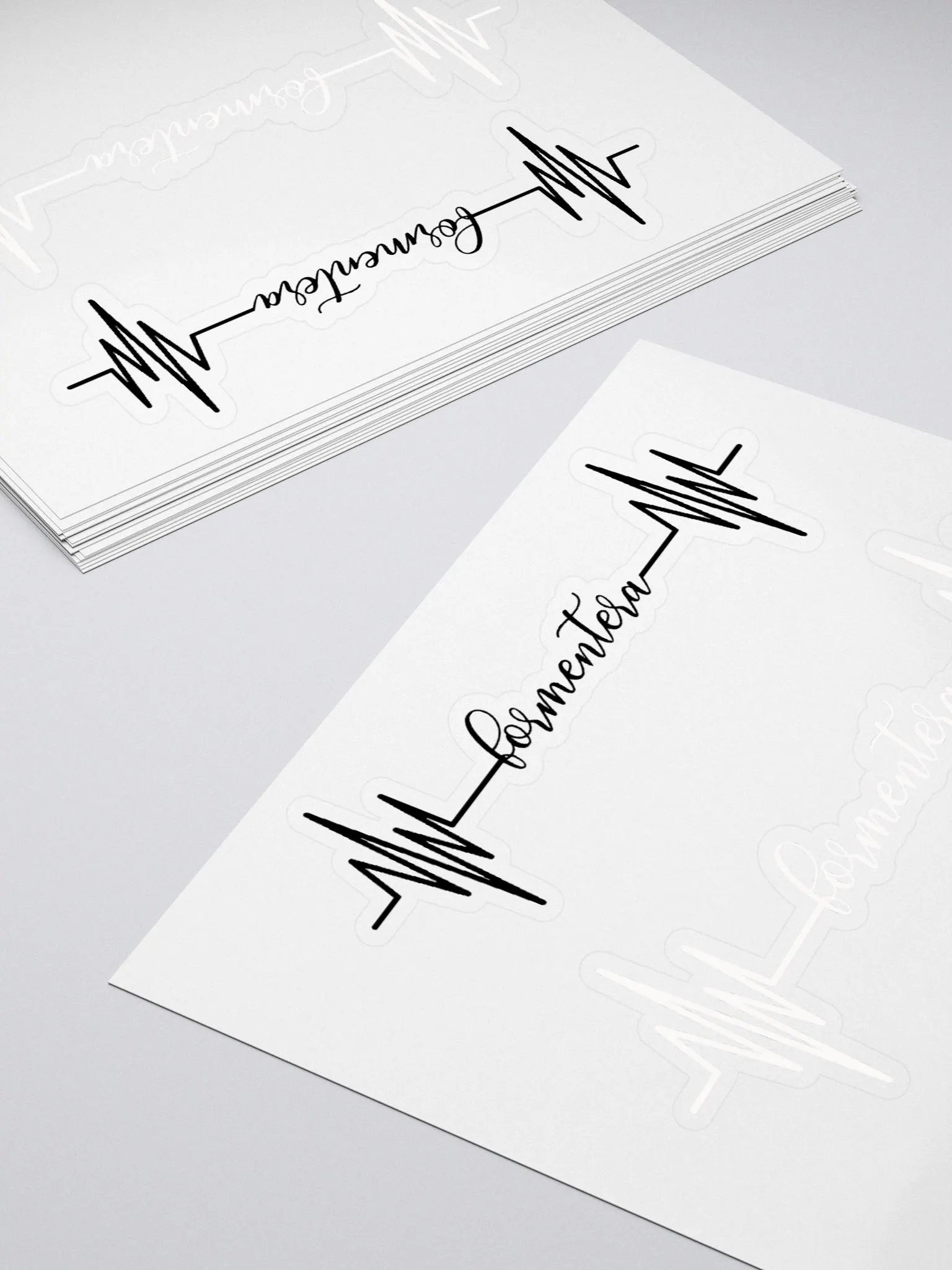 Formentera Heartbeat Sticker product image (4)