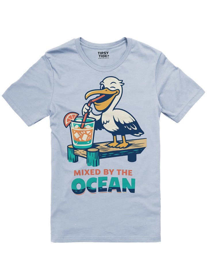 Mixed Pelican by the Ocean T-Shirt product image (1)