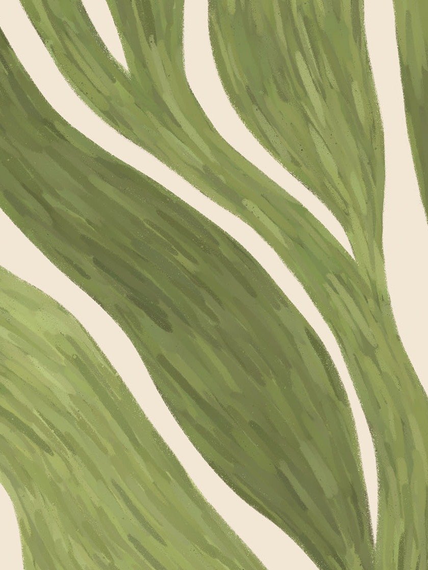 Moody Botanical Art, Bold Leaf Print product image (2)
