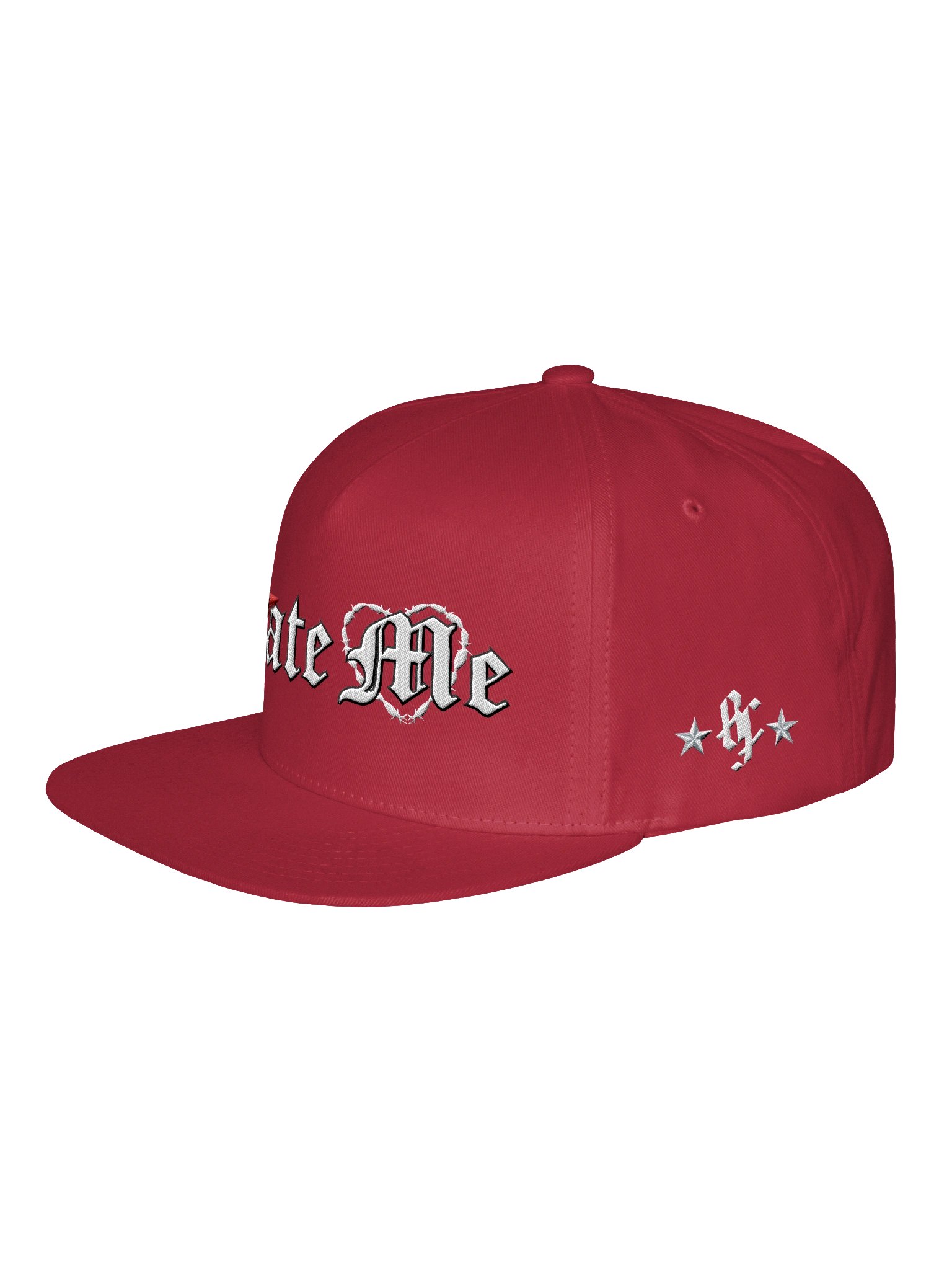 H-Town Hate Me A-Frame Snapback Cap "Summit Red" Colorway product image (2)