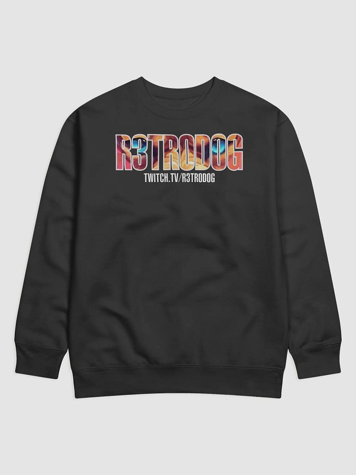 R3TRODOG Vibrant Artwork Sweatshirt product image (1)
