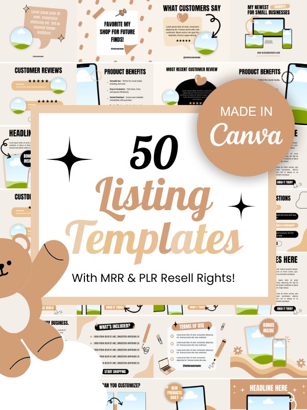 MRR/PLR Etsy Banner Design Ideas product image (12)