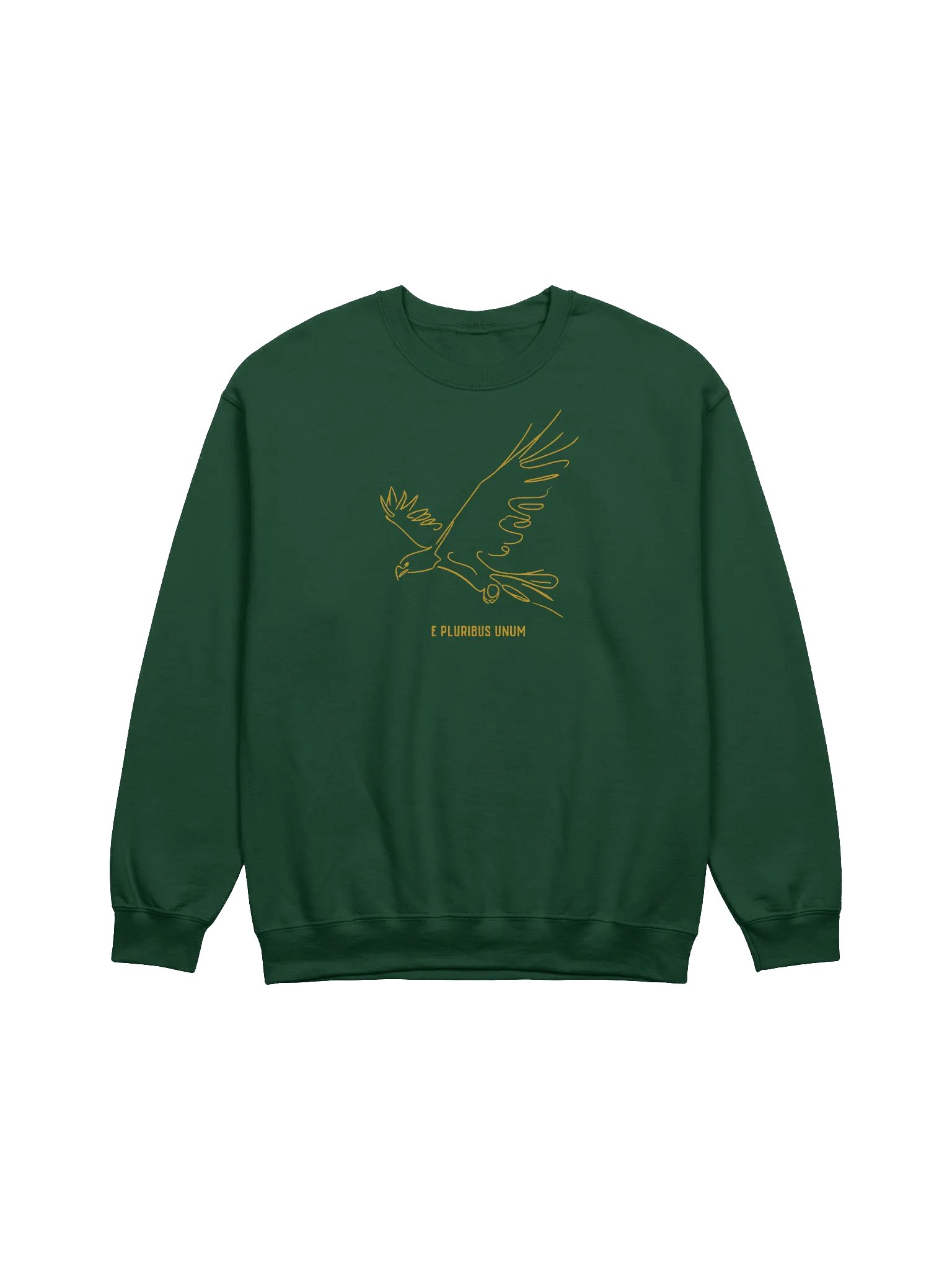 Golden Flight Bird Crewneck Sweatshirt product image (9)