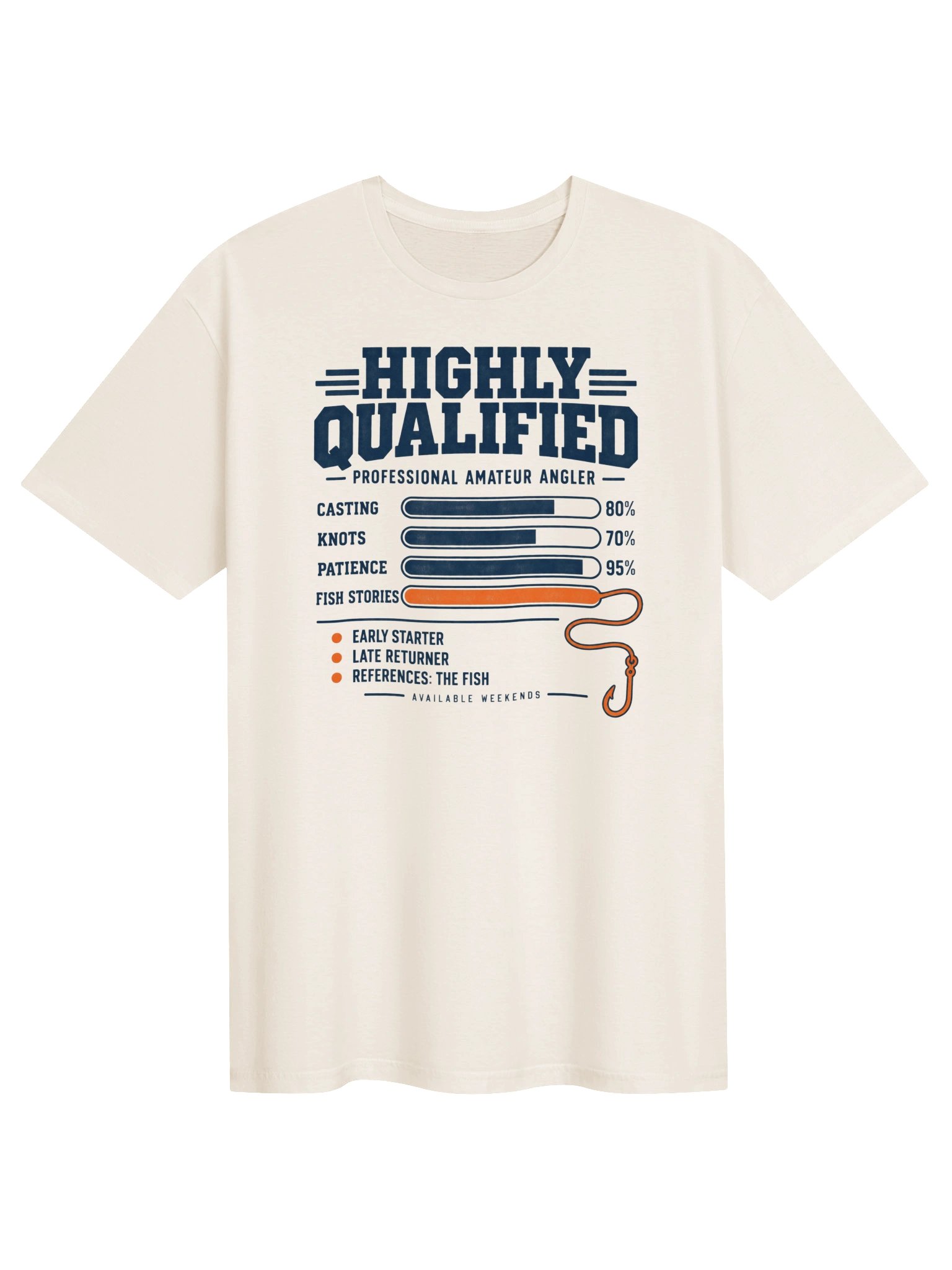 Highly Qualified Angler T-Shirt product image (1)