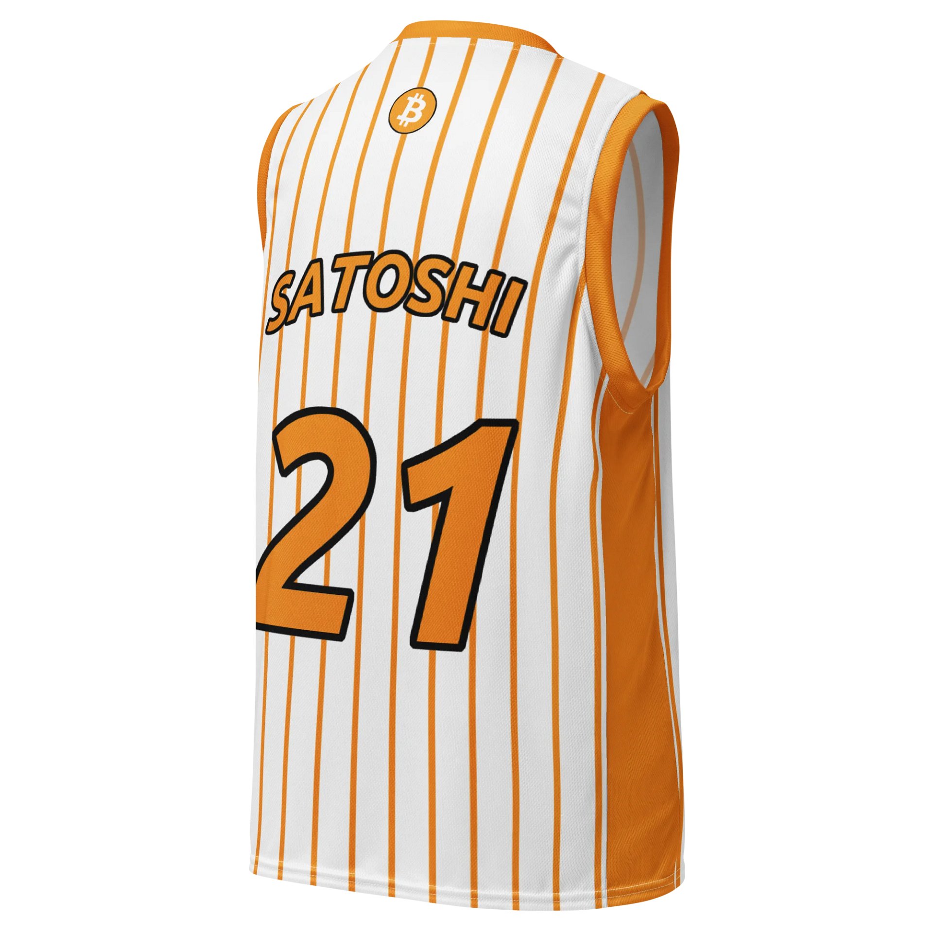 Satoshi Bitcoin Jersey (White) product image (3)