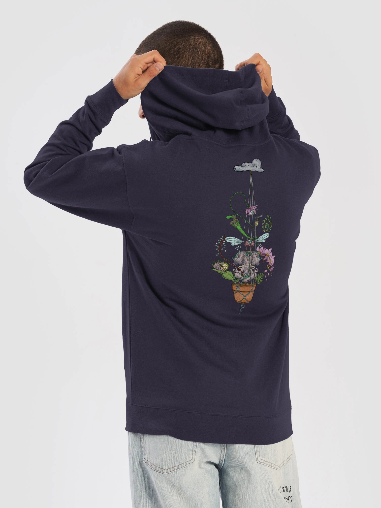 Hangdown - Independent Trading Co. Unisex Fleece Zip Up Hoodie product image (4)