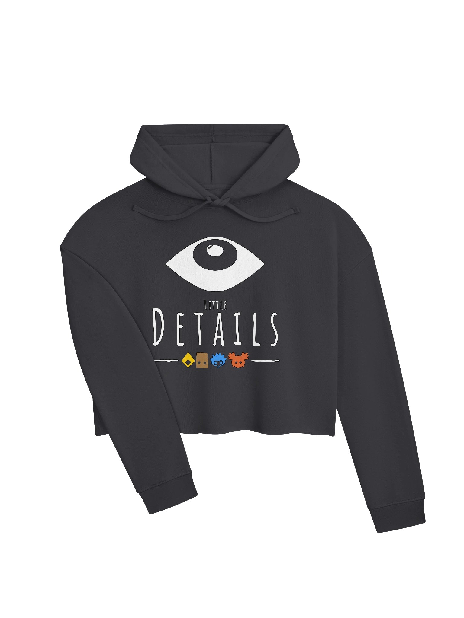 Little Details - Independent Trading Co. Women’s Lightweight Cropped Hoodie product image (20)