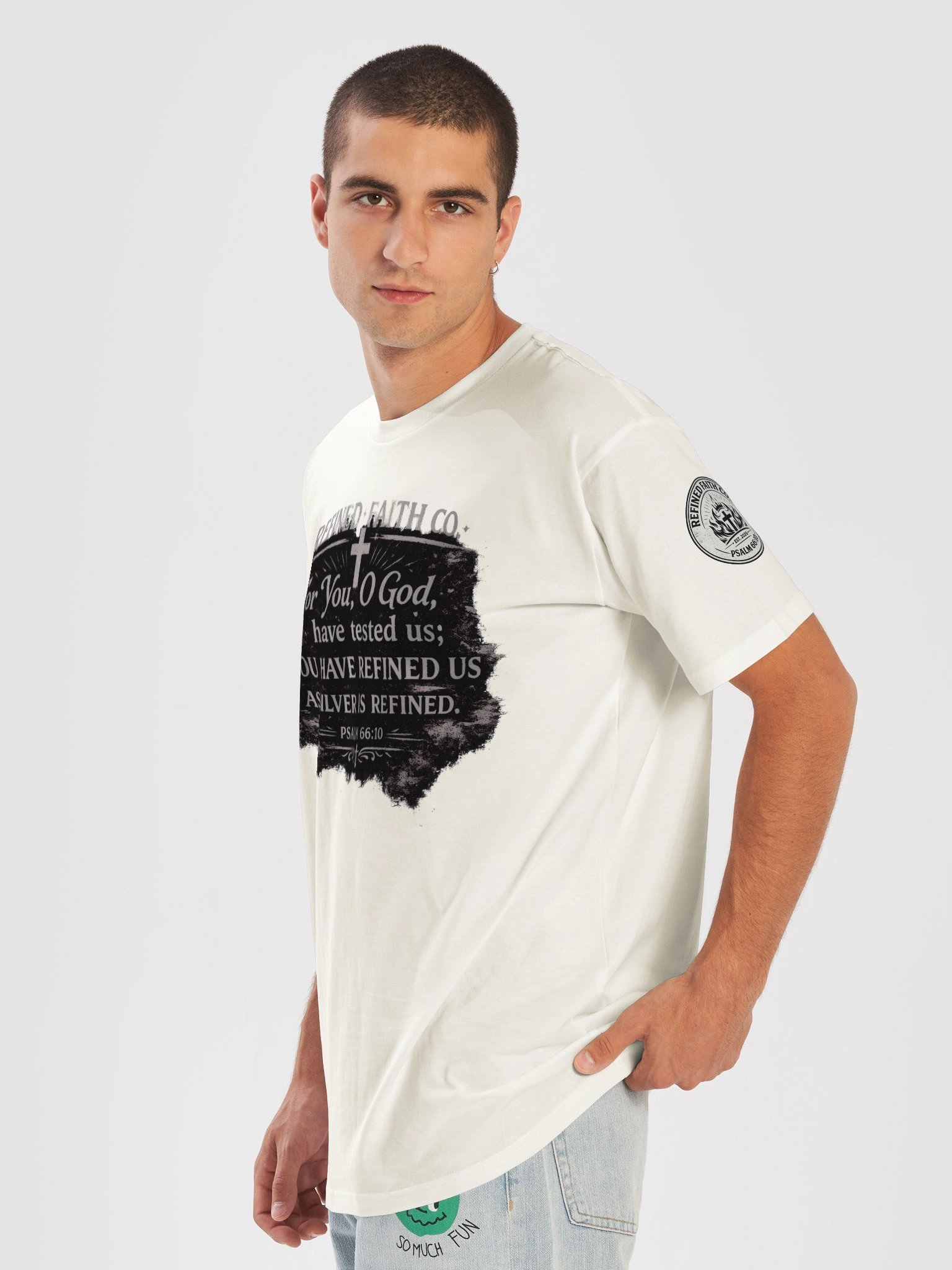 Refined Faith Co. Psalm 66 Tee – Tested & Refined Edition product image (33)