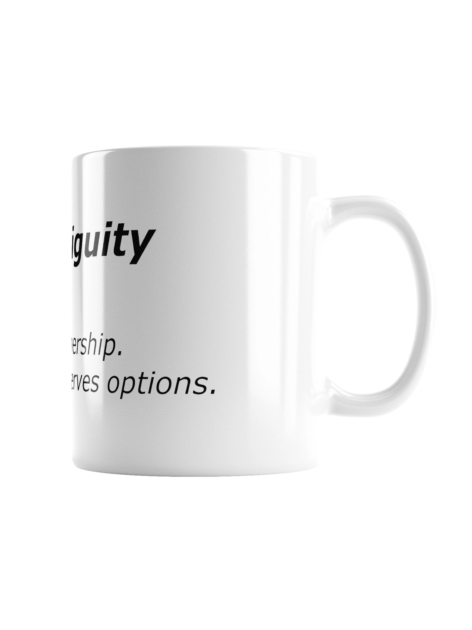Strategic Ambiguity Mug product image (7)