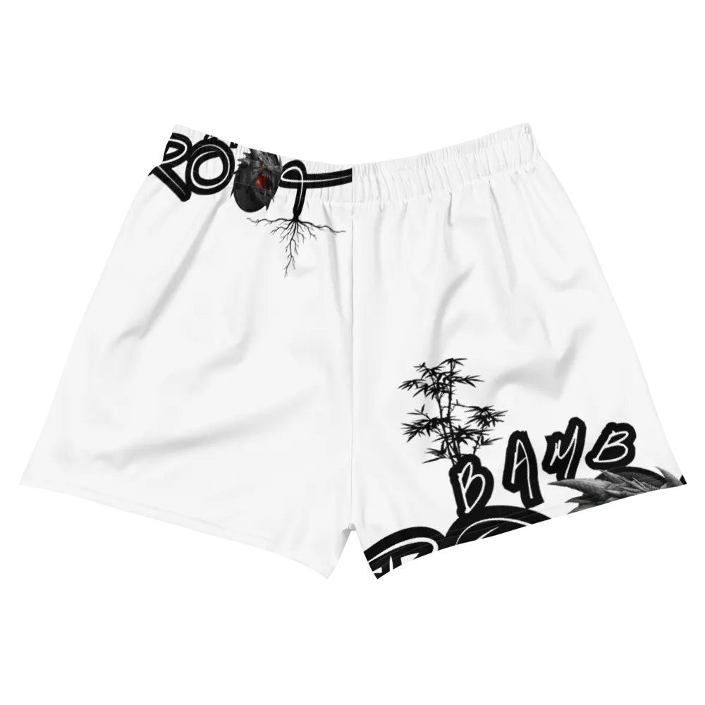 Bamboo Print Unisex Athletic Shorts product image (10)