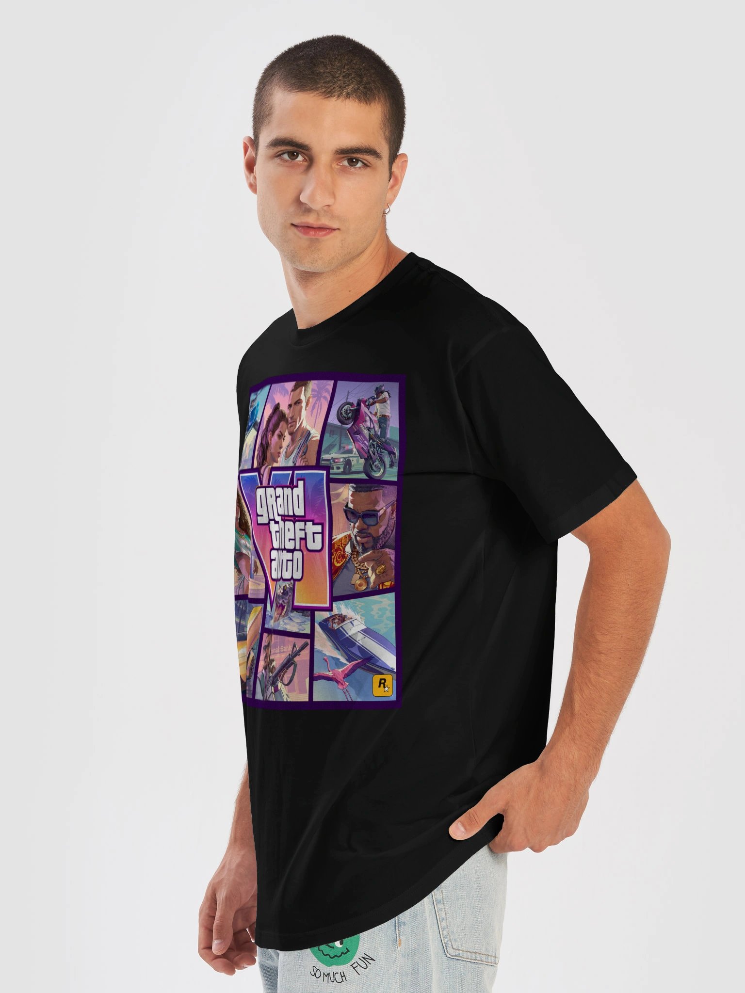 GTA VI Official Cover Art T-Shirt product image (7)