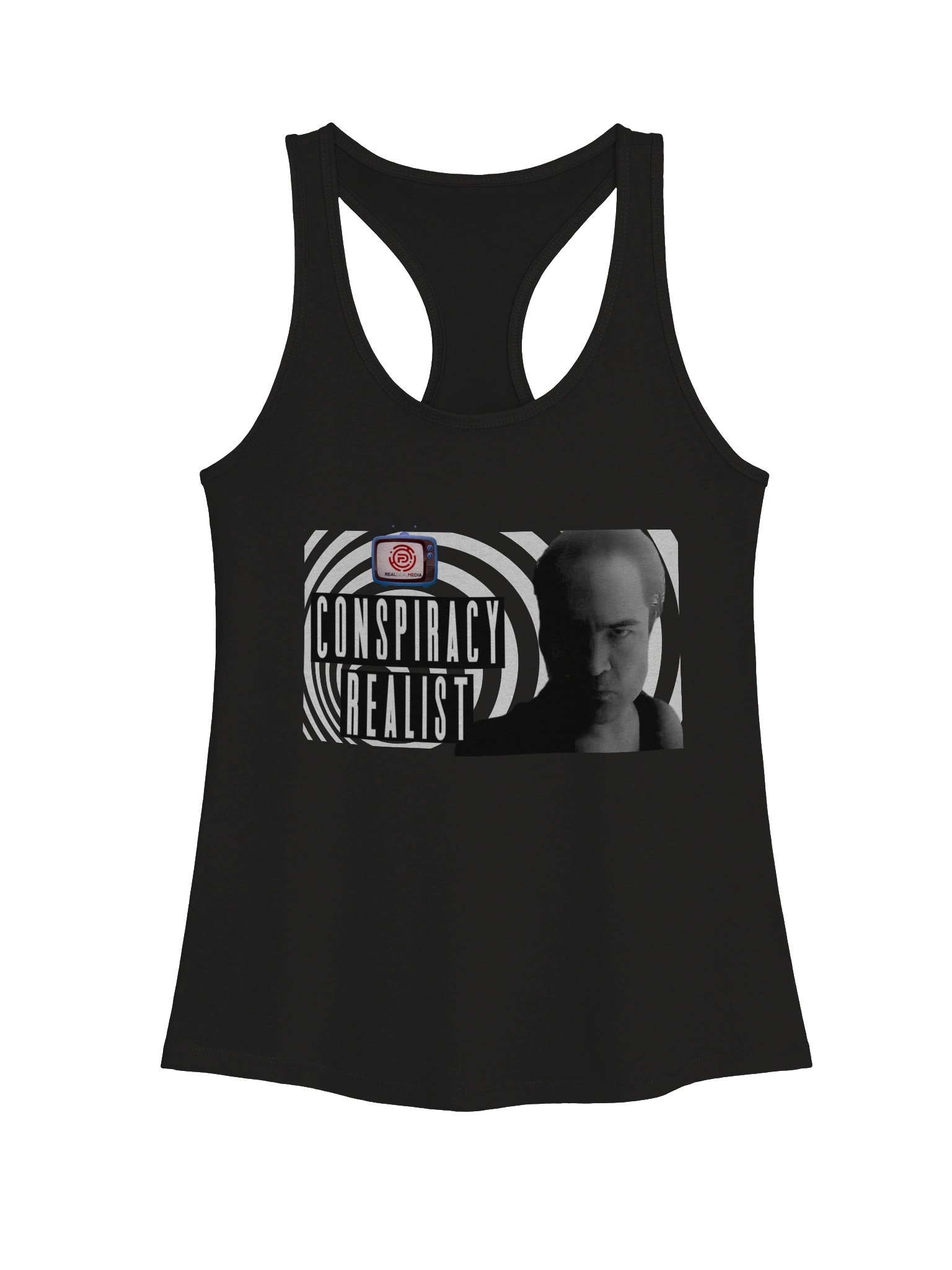 Conspiracy Realist Racerback Tank product image (1)