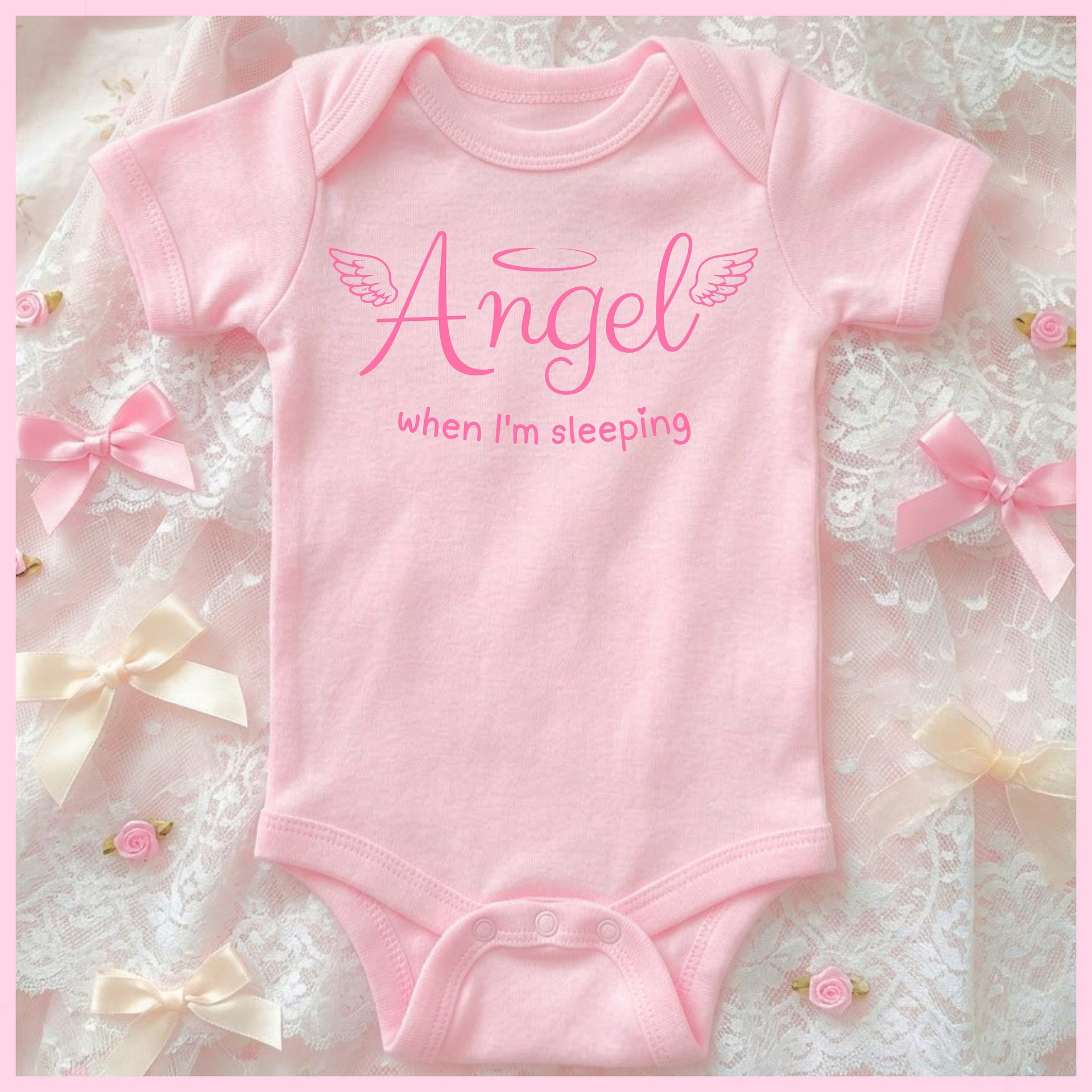 Angel when I'm sleeping Onesie product image (1)