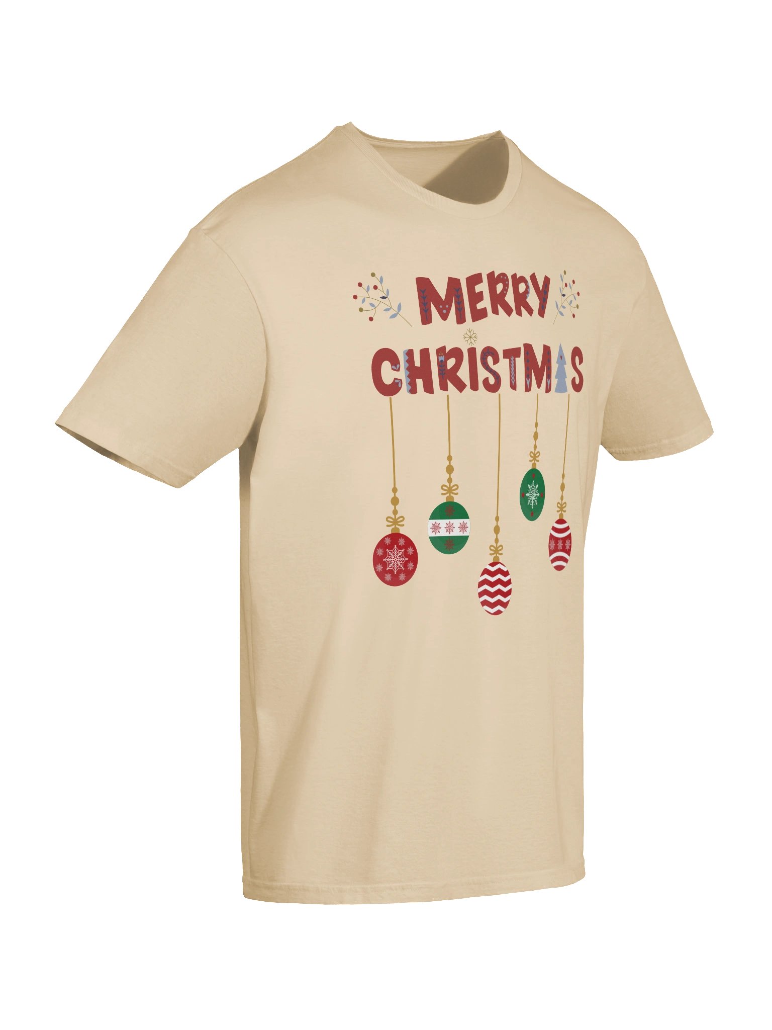 Festive Merry Christmas Ornaments T-Shirt product image (47)