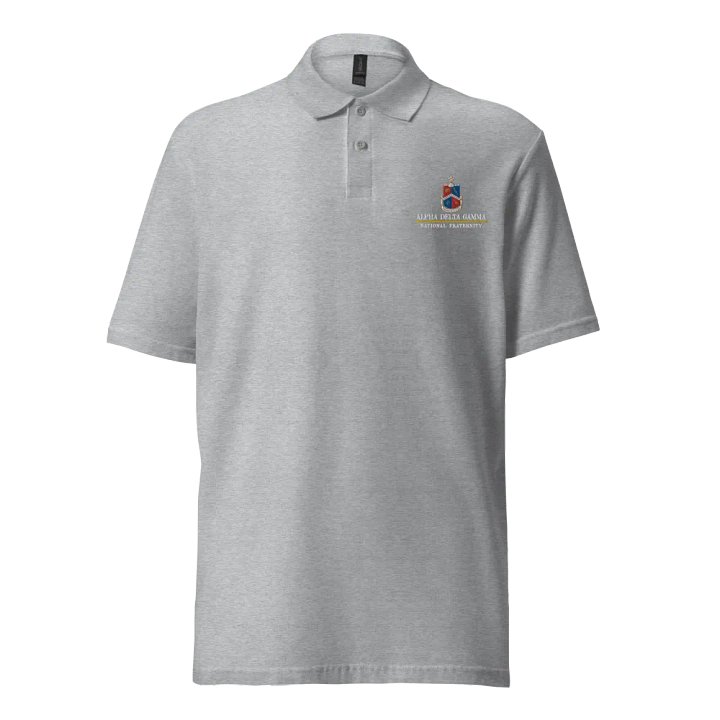 ADG Crest Polo - Grey product image (1)
