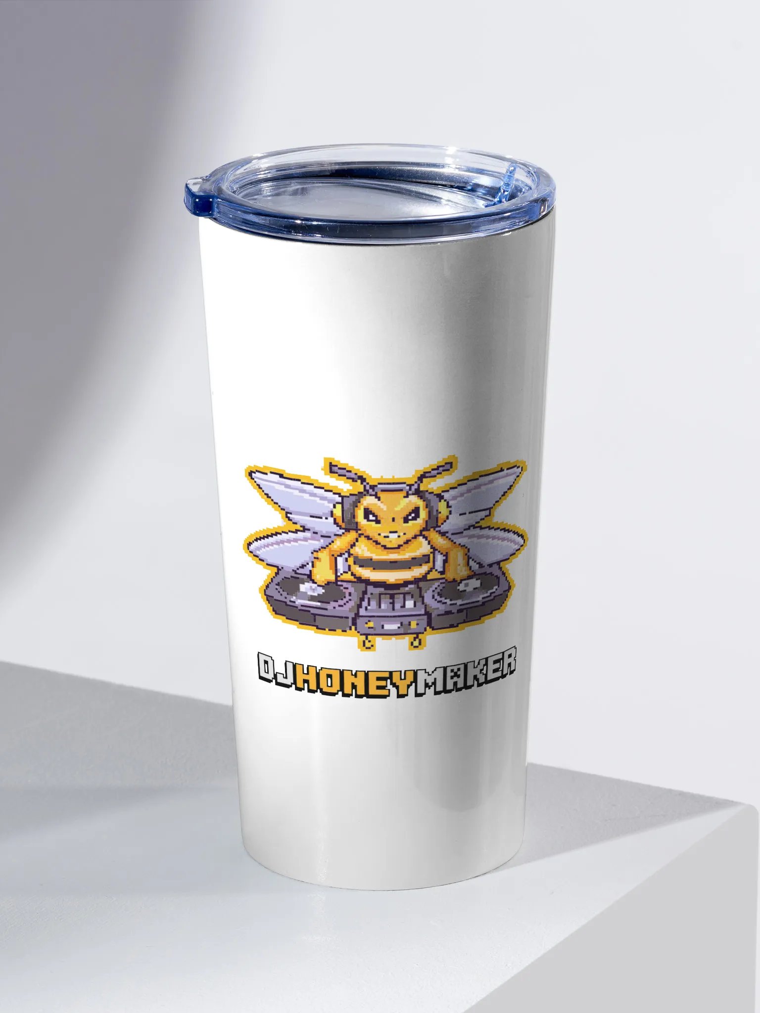 8 Bit Logo Stainless Steel Tumbler product image (2)