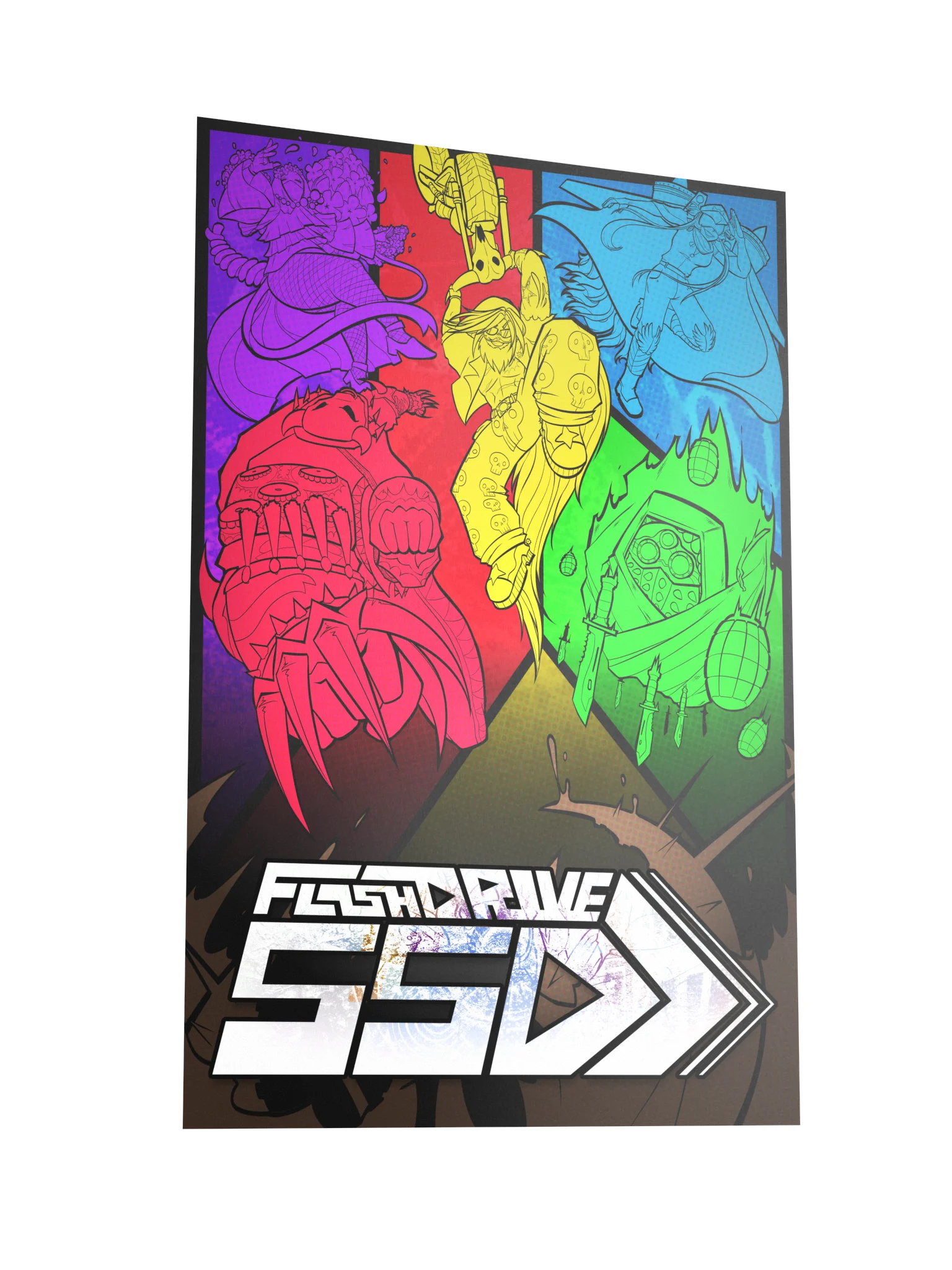 FlashDrive: SSD One Year Anniversary Poster! product image (4)
