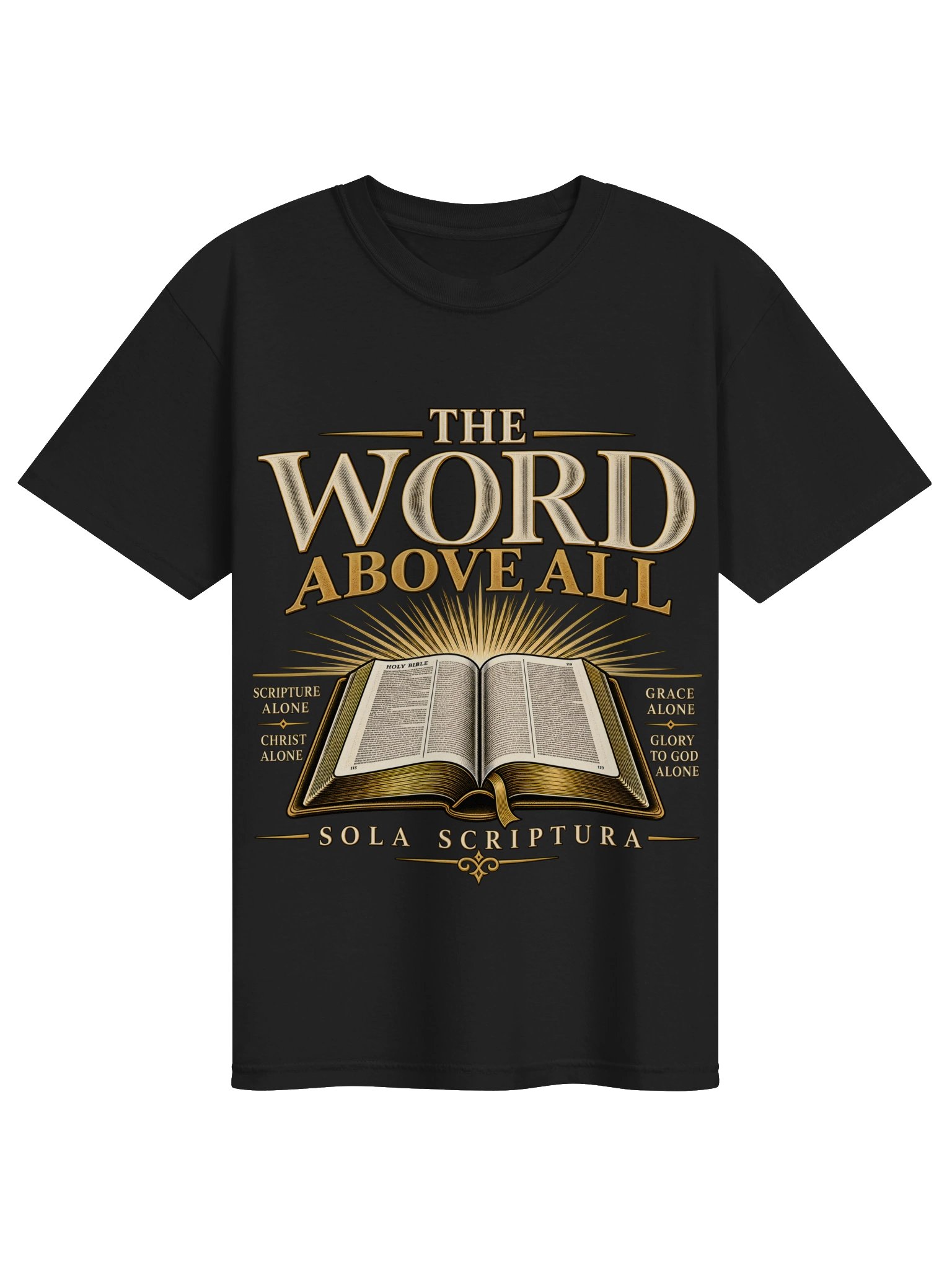 Reformed by the Word | John Calvin Reformation T-Shirt product image (1)