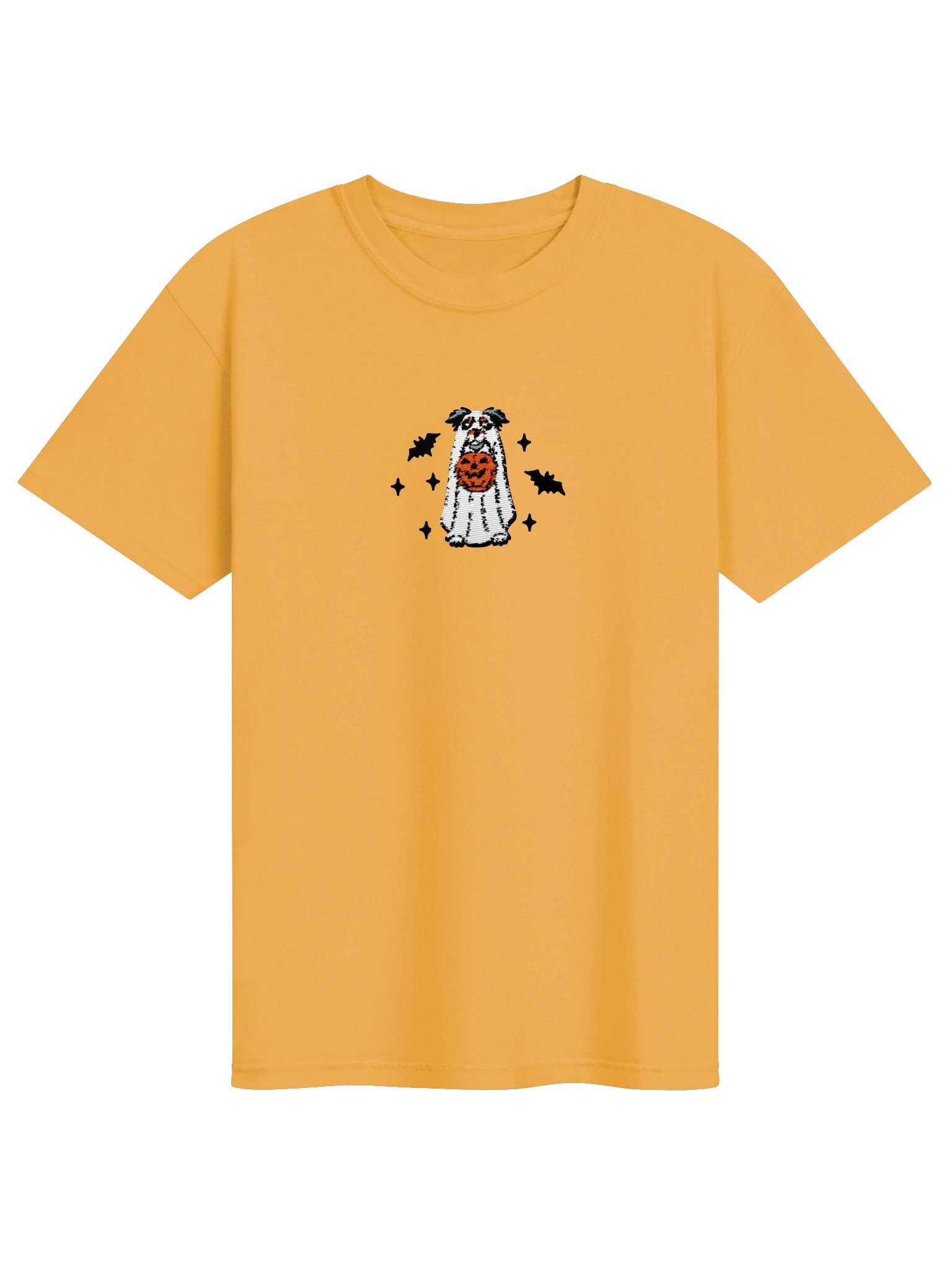 Halloween Australian Shepherd(Tricolor) Embroidered T-Shirt product image (33)