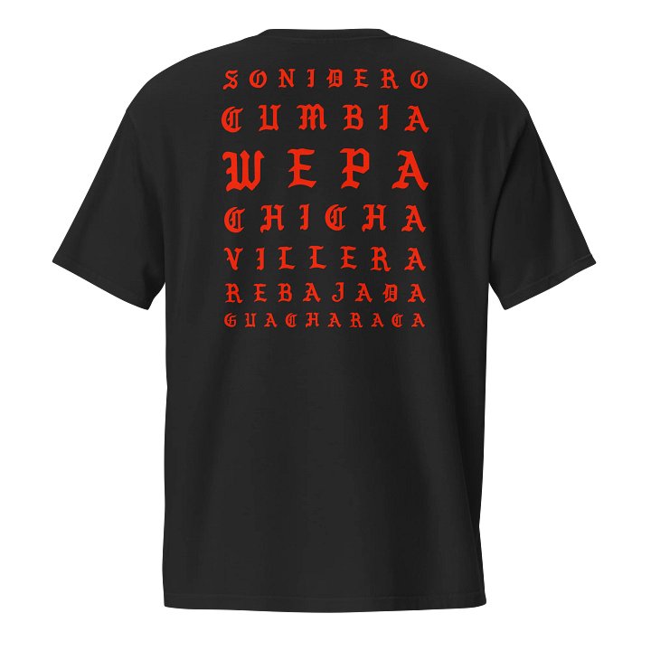 SONIDERO POCKET TEE | GENRES | BLK product image (2)
