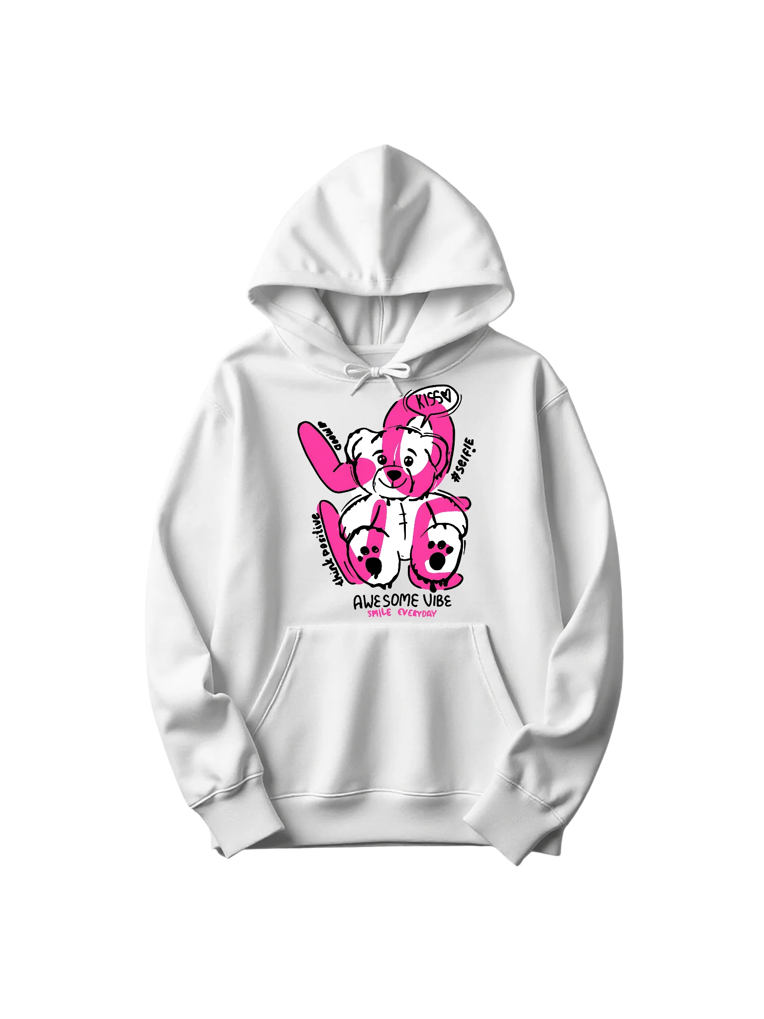 Teddy Smile Every Day Classic Hoodie product image (1)