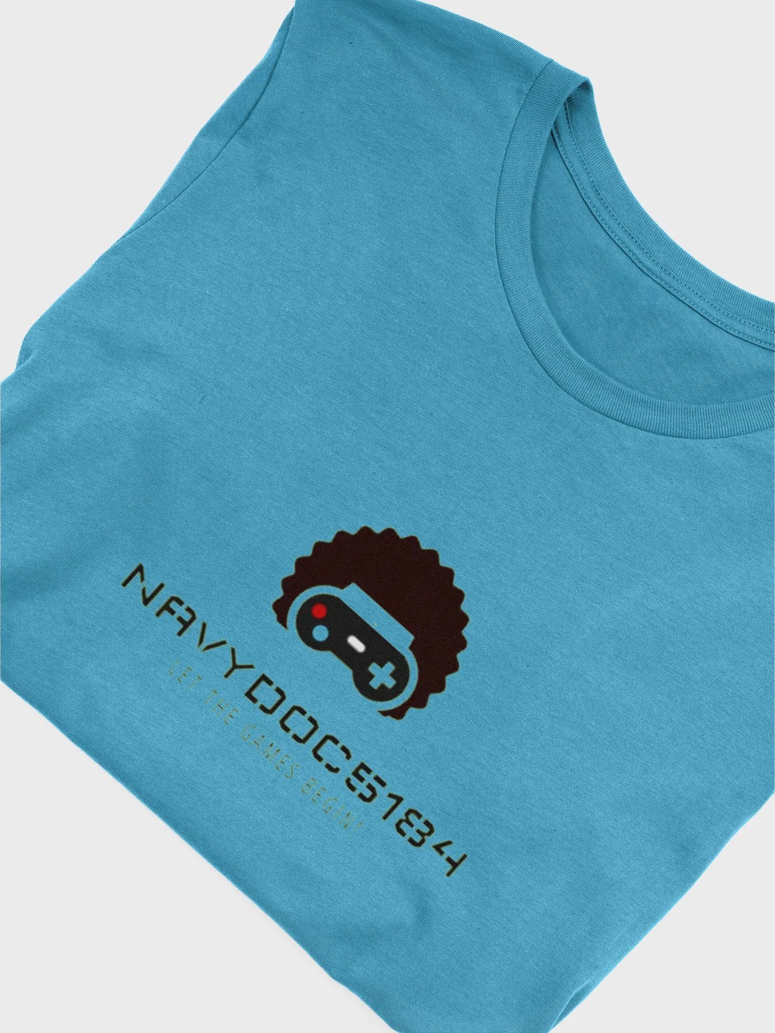 NavyDoc5184 Gamer Logo T-Shirt product image (42)