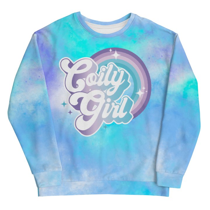 Coily Girl Tie-Dye Crewneck product image (1)
