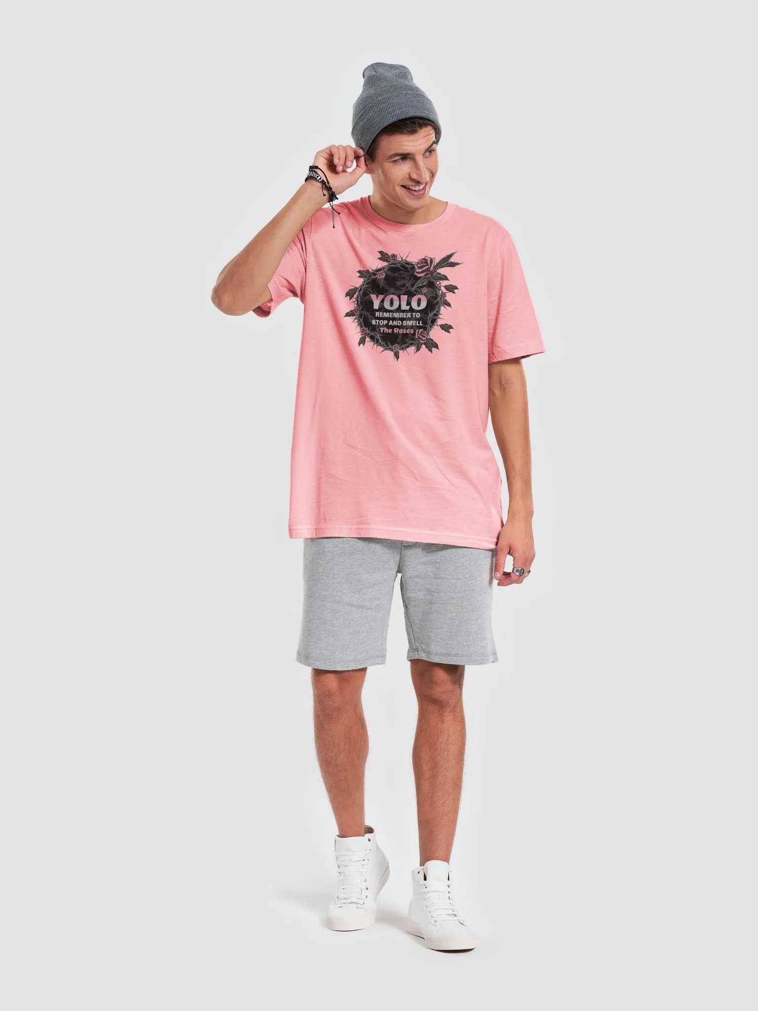 YOLO Rose Premium T-shirt product image (6)