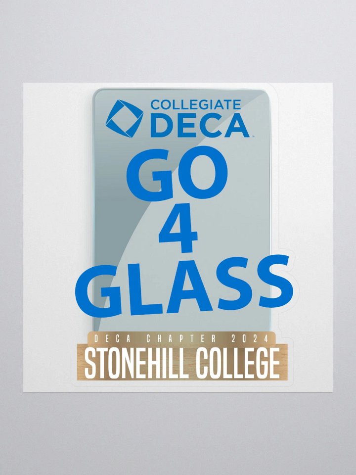 Go 4 Glass Sticker product image (1)