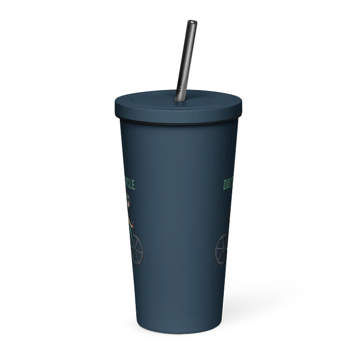 Doctor Athlete Tumbler with Straw | Ladies Cycling Edition product image (2)
