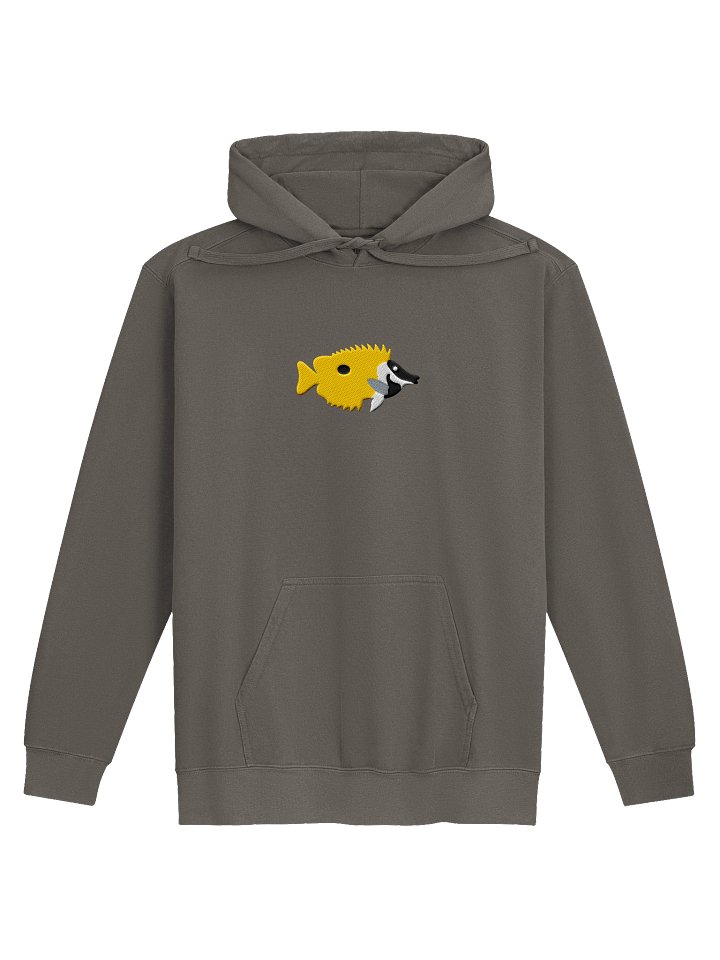 Foxface Rabbitfish Premium Hooded Sweatshirt (Embroidered) for Reef and Marine Aquarium Lovers product image (5)