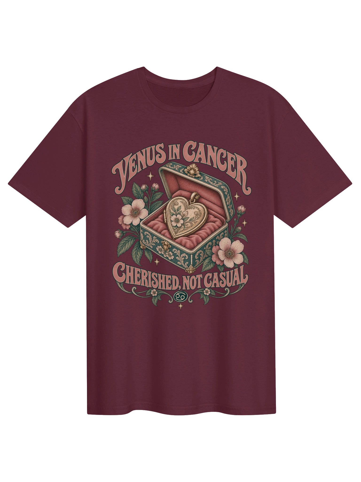 Venus in Cancer Cherished, Not Casual Tee product image (1)