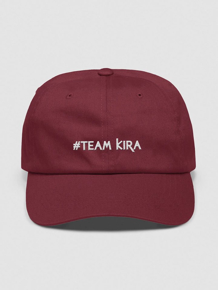 #team kira classic dad hat product image (1)