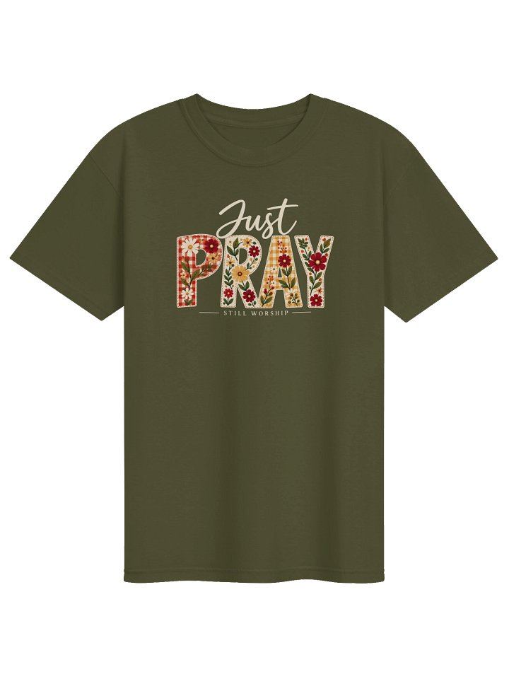 Just Pray product mockup