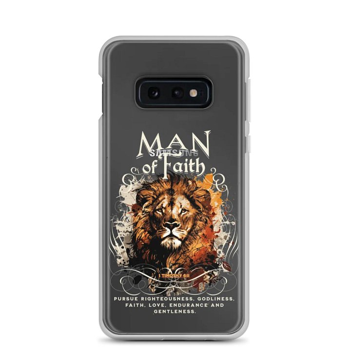 Man of Faith Samsung® Clear Case product image (3)