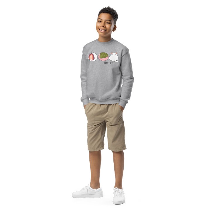 Daifuku Mochi Cat - Unisex Youth Sweatshirt product image (1)