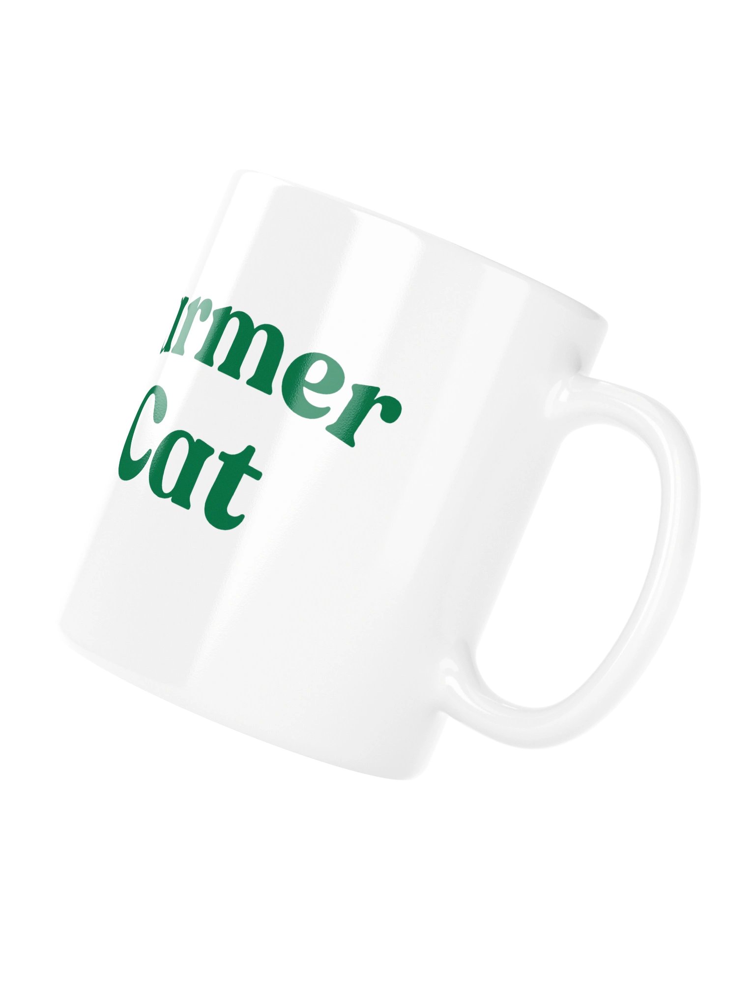 Farmer Cat Premium Ceramic Coffee Mug - Cozy Country Style Gift for Cat Moms & Gardeners product image (11)