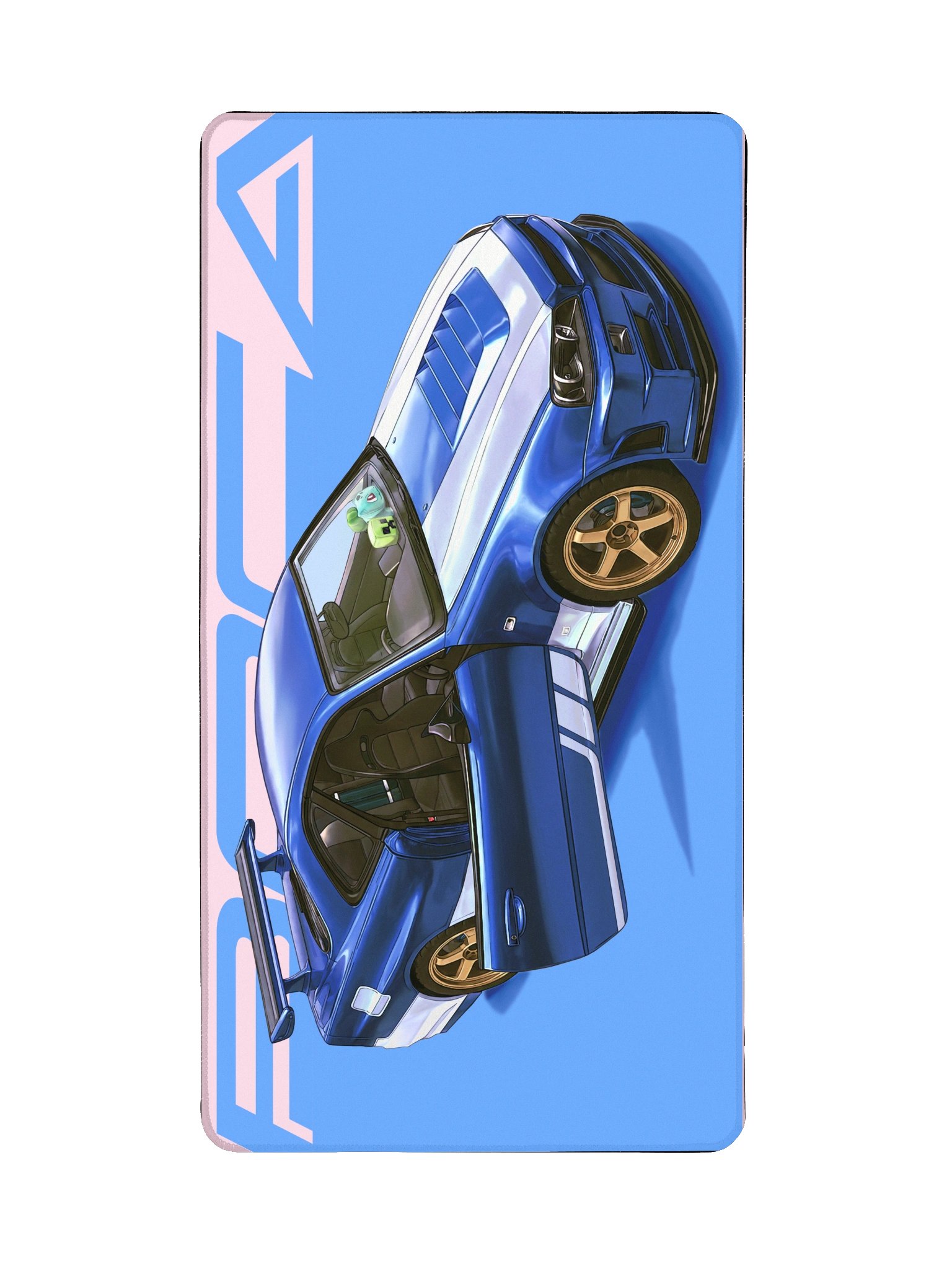 Skyline Mouse Pad - Blue Decal Free product image (2)