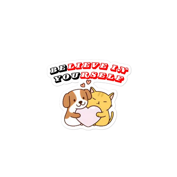 Believe in yourself magnet product image (2)