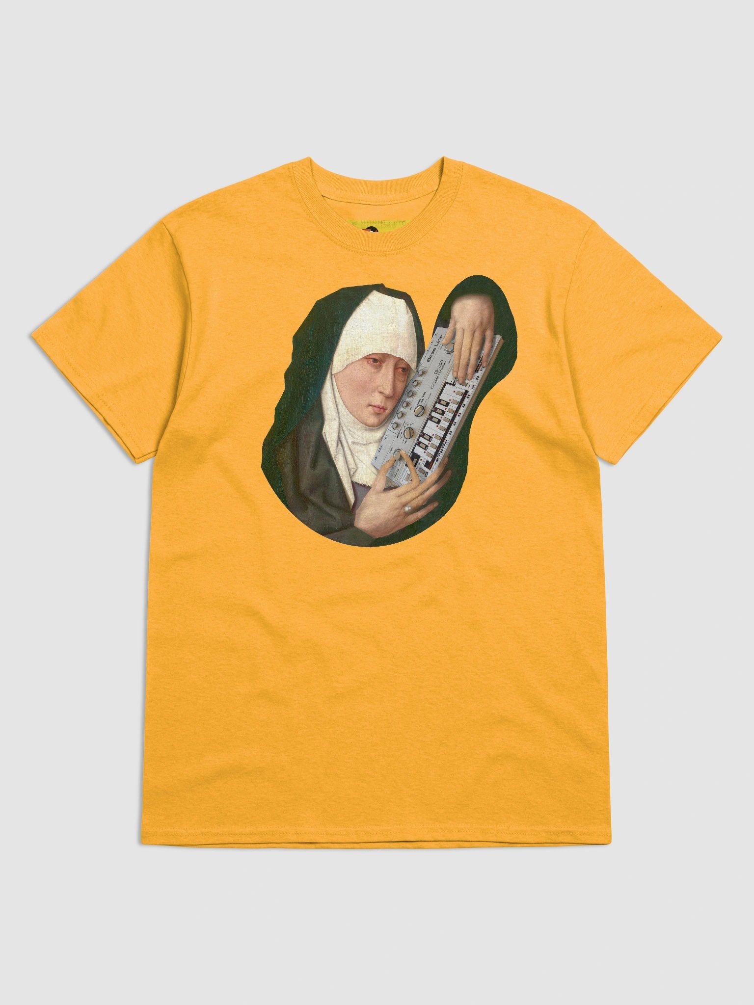 Mater Dolorosa meets tb-3-0-3 by Frank Fonik, Techno EDM Unisex t-shirt product image (6)